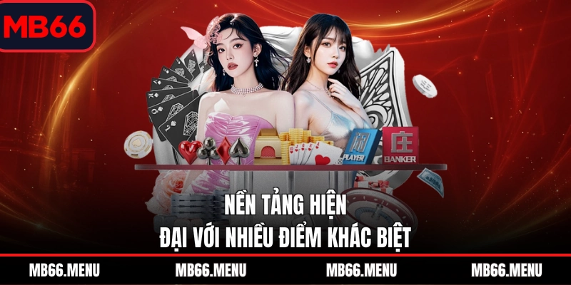 Nền tảng hiện đại với nhiều điểm khác biệt